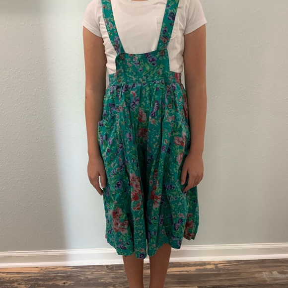 Komil Hawaii Girls Floral skort jumper size 10 - Picture 2 of 11